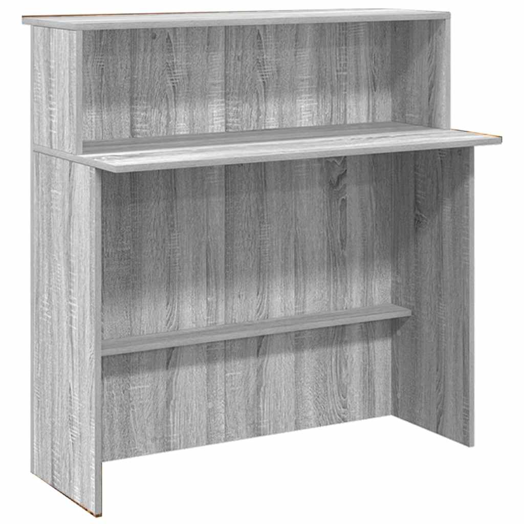 Receptiebalie 180X50X103,5 Cm Bewerkt Hout Eiken