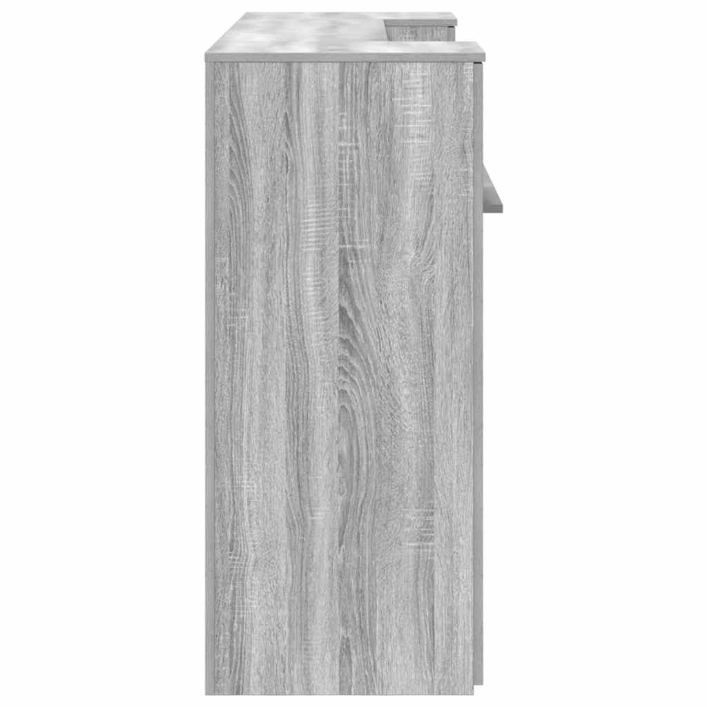 Receptiebalie 180X50X103,5 Cm Bewerkt Hout Eiken