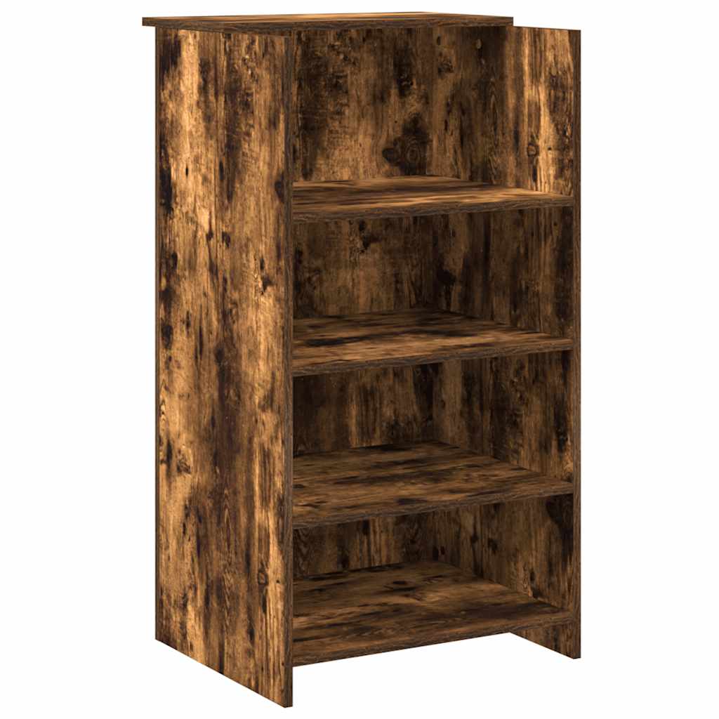 Receptiebalie 55X50X103,5 Cm Bewerkt Hout Kleurig