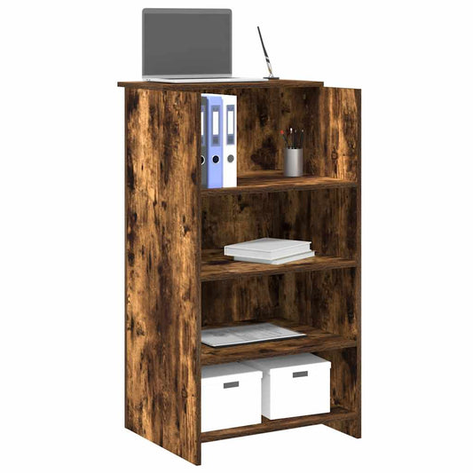 Receptiebalie 55X50X103,5 Cm Bewerkt Hout Kleurig
