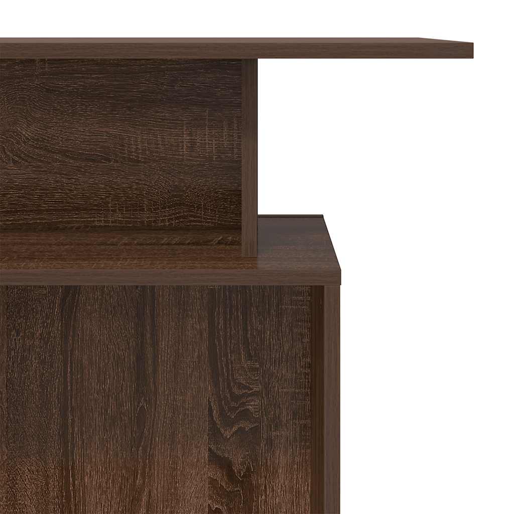 Receptiebalie 100X40X104 Cm Bewerkt Hout