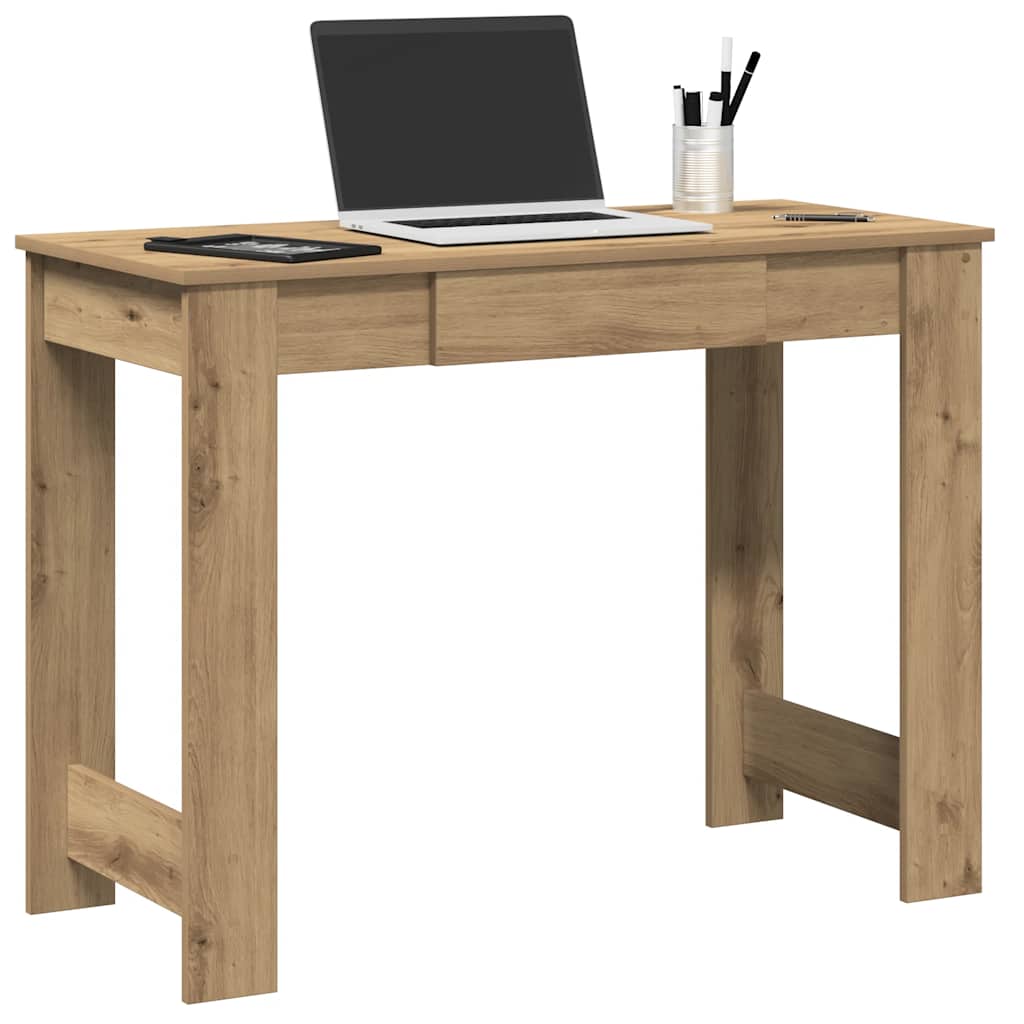 Bureau 100X45X75 Cm Bewerkt Hout