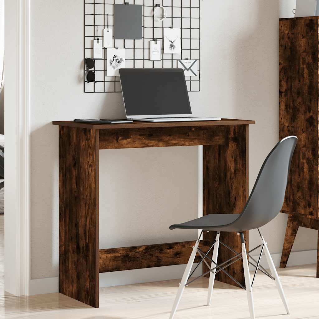 Bureau 80X40X75 Cm Bewerkt Hout Kleurig